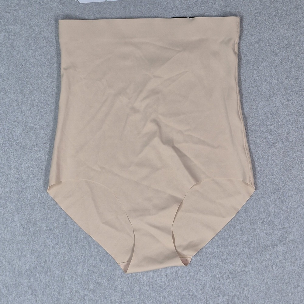 FIT Figure Improving Technology Women Brief XL Beige High Waisted Girdle NWT